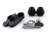 Yamaha YZF 1000 R1 2009-2012 Black Generic Frame Sliders Protector Crash