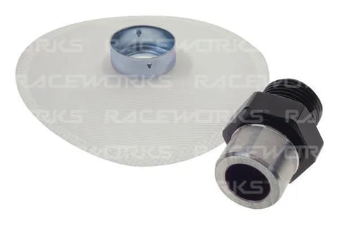 Raceworks Metric Male M18X1.5 to Strainer BOSCH 044