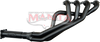 Manta Performance 4 into 1 Extractor (Commodore VT VX VU VY VZ 5.7L 6.0L V8 1 7/8in) - Black