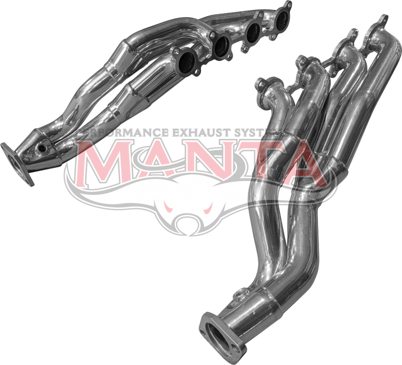 Manta Performance Tri-Y Flange Fitment (Landcruiser V8 4.7L UZJ100 Series 1 3/4in) - Silver
