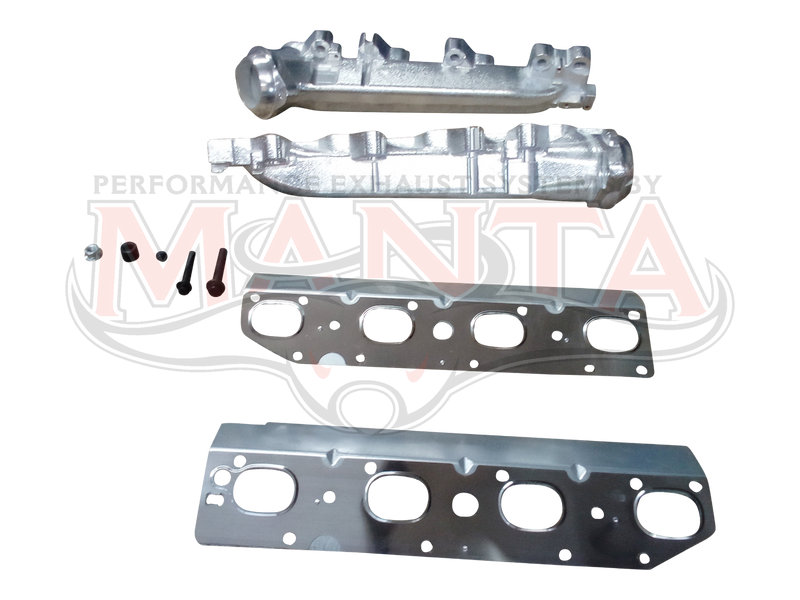 Manta Performance Manifold Replacements Incl. Fitting Kit (1500 V8 Hemi, DS Model Only, Left & Right Ceramic Coated...