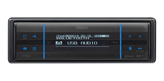 Clarion Audio Am/Fm/Usb/Mp3 Bluetooth 3Rca FZ709A