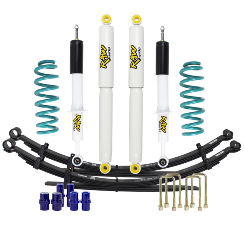 Toyota Land Cruiser 75 Series - Kit A – 2" (50mm) Lift Kit – RAW 4x4