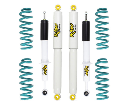 Toyota Land Cruiser KZJ78 – 2" (50mm) Lift Kit – RAW 4x4