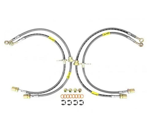 Goodridge Stainless Steel Brake Lines (EVO X) — fits Mitsubishi Evo