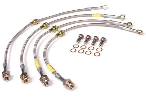 Goodridge Stainless Steel Braided Brake Lines (WRX/STi 94-00) — fits Subaru STI 2 Door