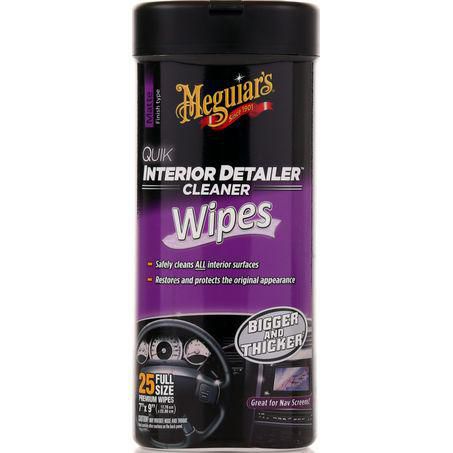 Meguiar's Quik Interior Detailer Wipes 25pk