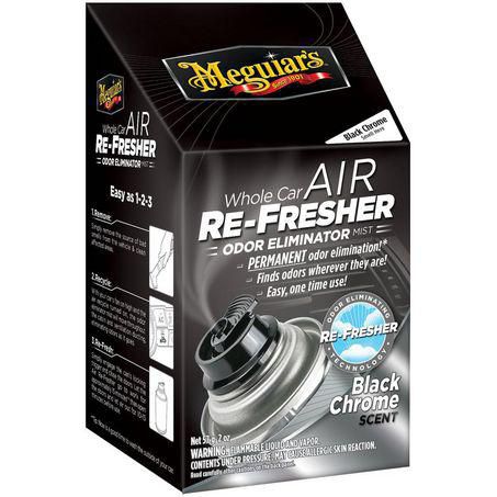 Meguiar's Car Air Freshener - Air Re-Fresher Black Chrome Scent