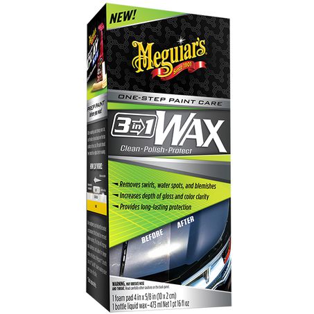 Meguiar's 3 In 1 Wax - 473ML