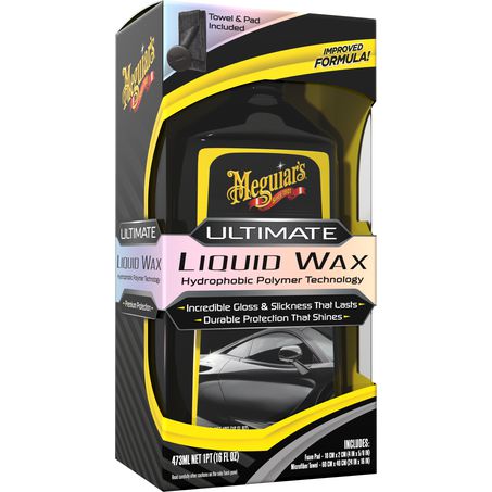 Meguiar's Ultimate Liquid Wax 473ml Kit