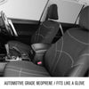 Sperling Getaway Neoprene Front Black - Silver Stitch