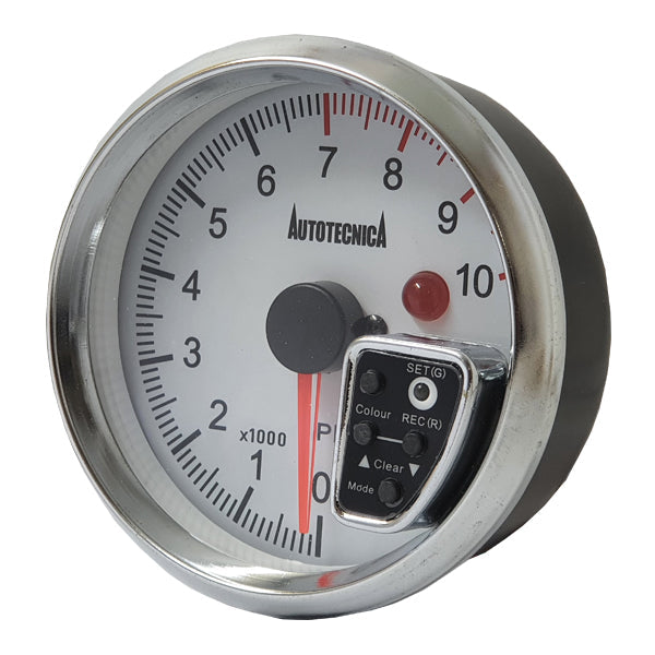 Autotecnica Tachometer Analogue Gauge 0-1000rpm 3-3/4in