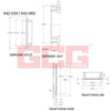 GCG Turbos G42-1200 Turbo Charger Garrett 1.15a/r V-Band/V-Band73mm/75mm