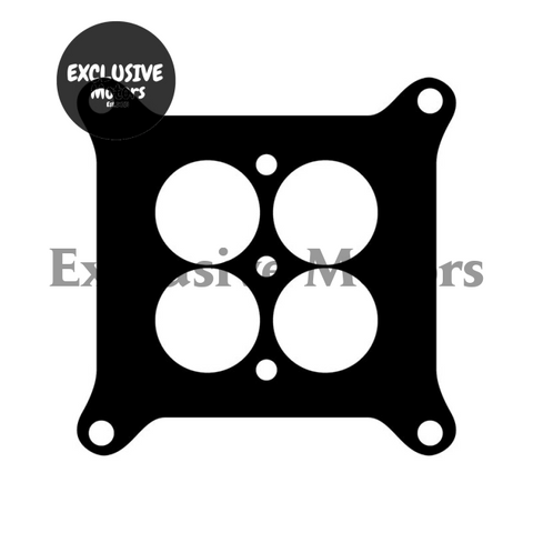 Holley Square Bore 4 Barrel Carburettor Base Gasket