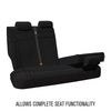 Sperling Getaway Neoprene Rear Black - Black Stitch Seat