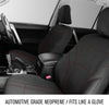 Sperling Getaway Neoprene Front Black - Red Stitch Seat
