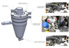 Killer B Air Oil Separator Kit (WRX/STI 01-07)