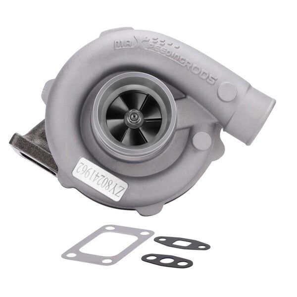 Universal Turbo Turbocharger T3 T4 T04E .57 A/R Oil Cooled Fit for 1.5L to 2.5L