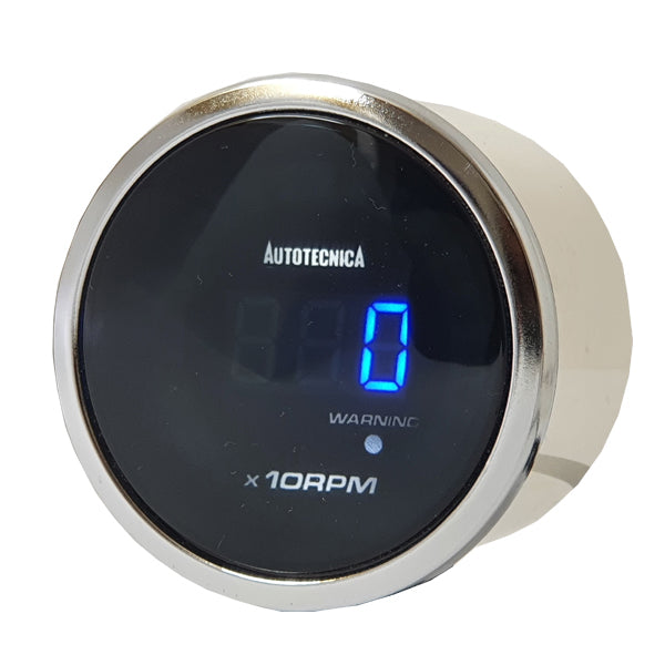 Autotecnica Digital Dual Display Tachometer Gauge 52mm
