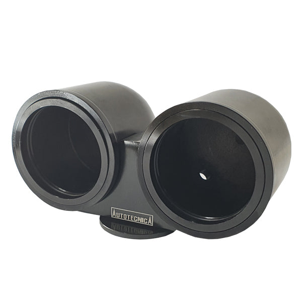 Autotecnica Billet Aluminium Twin Gauge Dash Pod Holder