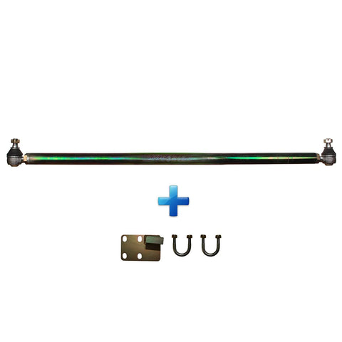 Superior Engineering Comp Spec Solid Bar Drag Link — Nissan Patrol MK/MQ/GQ Leaf Front Adjustable (Crossover Style) (Each)