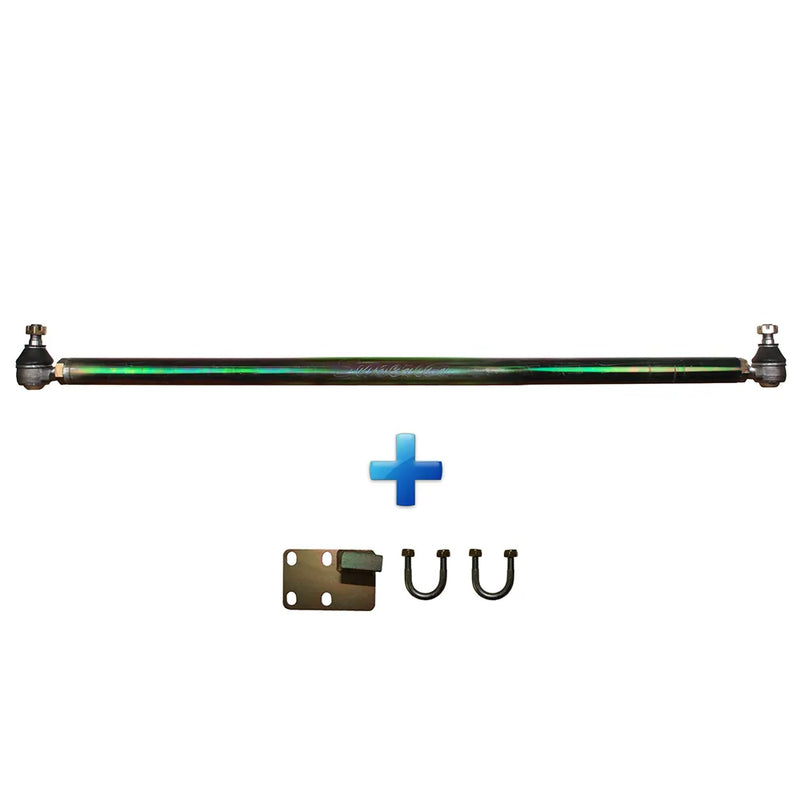 Superior Engineering Comp Spec Solid Bar Drag Link — Nissan Patrol MK/MQ/GQ Leaf Front Adjustable (Crossover Style) (Each)