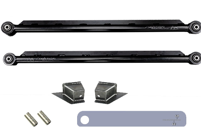 Superior Engineering Rear Long Arm Kit — Nissan Patrol GQ/GU Black