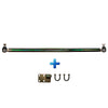 Superior Engineering Hollow Bar Drag Link — Nissan Patrol MK/MQ/GQ Leaf Front Adjustable (Crossover Steering) (Each)