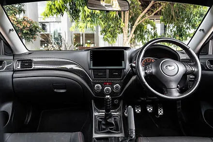 Andro Motorsports Carbon Fibre Both Sides AC Bezel (WRX/STI 08-14)