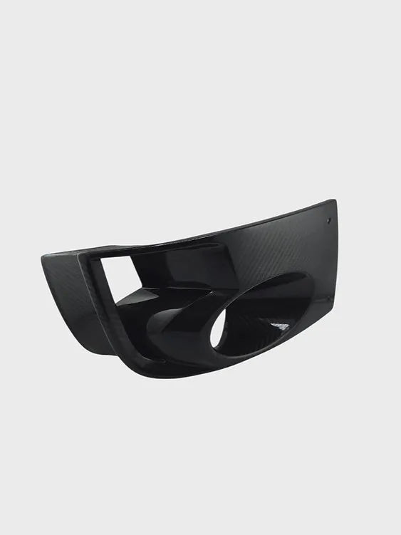 Andro Motorsports Dry Carbon Fiber Foglight Covers with Air Ducting (WRX/STI 11-13)