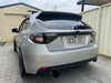Andro Motorsports Rear Tailgate Garnish Carbon Fiber (WRX/STI 08-14) - Hatch