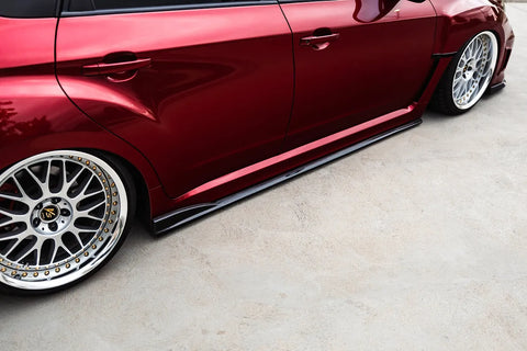 Andro Motorsports Carbon Fiber Side Skirt (WRX/STI 08-14) — fits Subaru STI