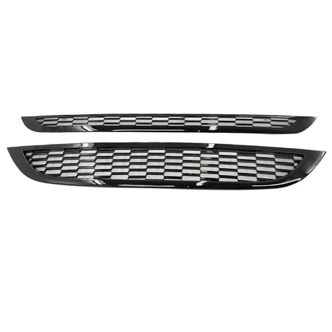 Mesh Grille Grill Painted Black J Type Bumper to suit Mini Cooper R50 R52 R53 2001-2006 — image 1