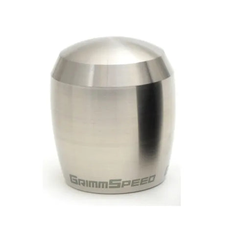 Grimmspeed Stubby Shift Knob - Stainless (Subaru/Mustang/Focus RS)
