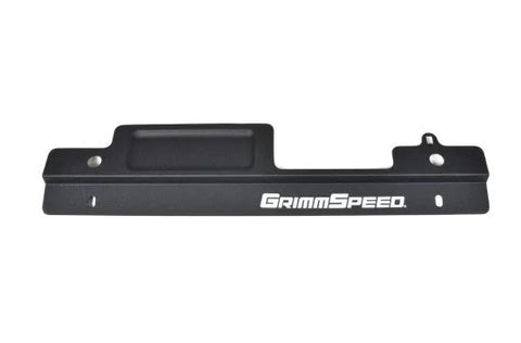 Grimmspeed Radiator Shroud w/Tool Tray (WRX/STi 01-07) Black — fits Subaru Impreza