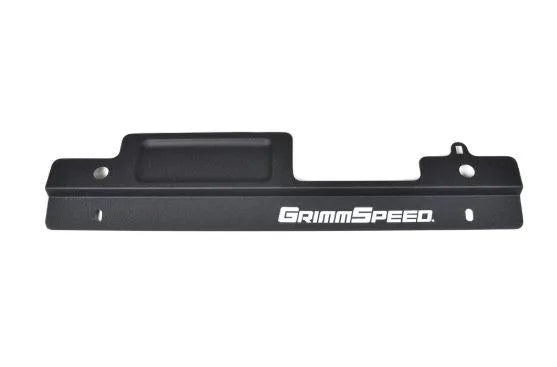 Grimmspeed Radiator Shroud w/Tool Tray (WRX/STi 01-07) Black — fits Subaru Impreza