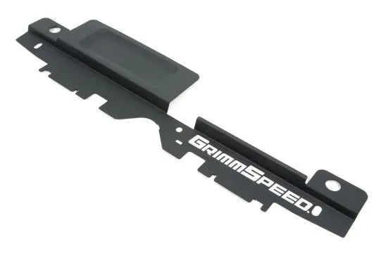 Grimmspeed Radiator Shroud w/ Tool Tray (Liberty GT 04-09) Black — fits Subaru Liberty Wagon GT Spec B
