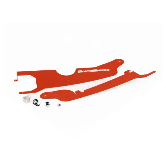 Grimmspeed Radiator Shroud (WRX 22+) - Red — fits Subaru WRX