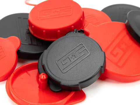 Grimmspeed Engine Bay Reservoir Cap Set (WRX 02-21/STI) — fits Subaru Forester