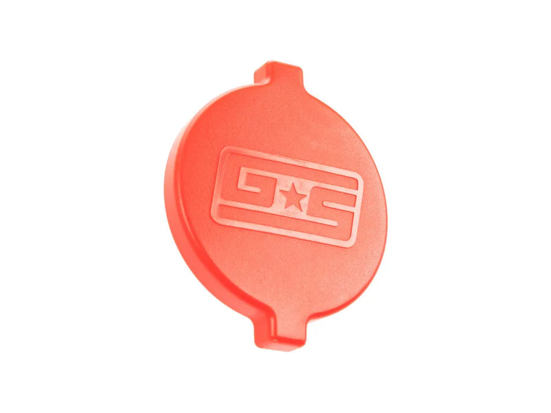 Grimmspeed Engine Bay Reservoir Cap Set (WRX 02-21/STI) - Red — fits Subaru Forester