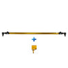 Superior Engineering 7075 - T6 Alloy Drag Link Solid Bar 0-3 Inch (0-75mm) Lift — Nissan Patrol GU Ute and Pre 1/2000 Wagon Adjustabl