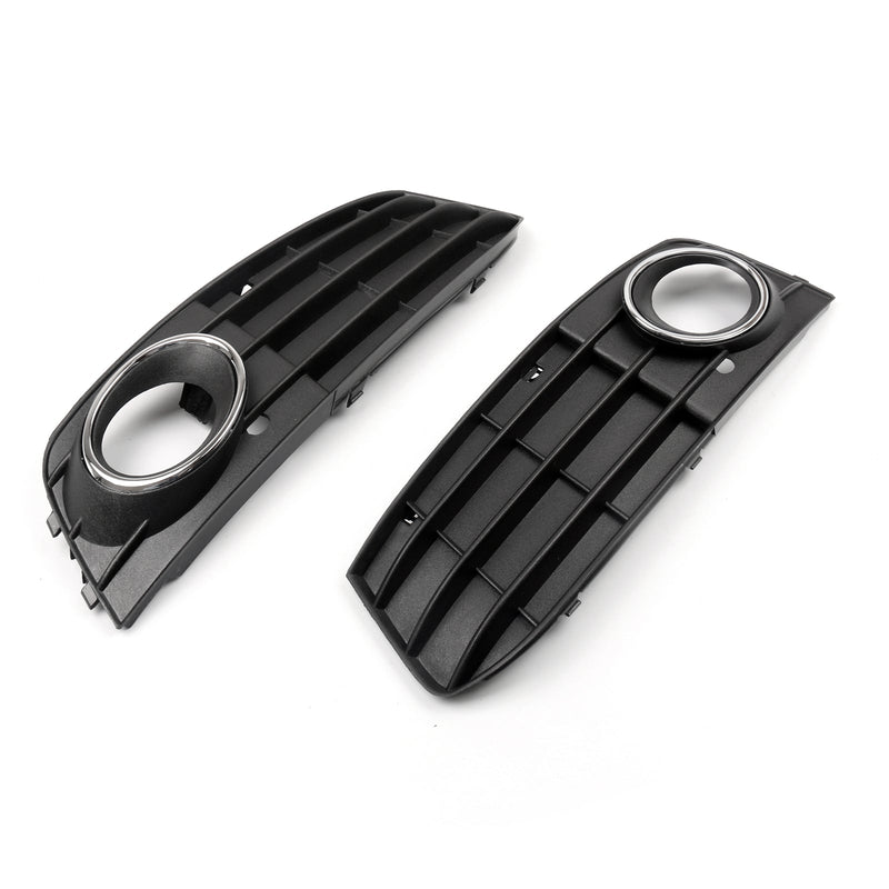 Audi A4 A4L B8 09-11 Fog Light Grille Cover Matte Black