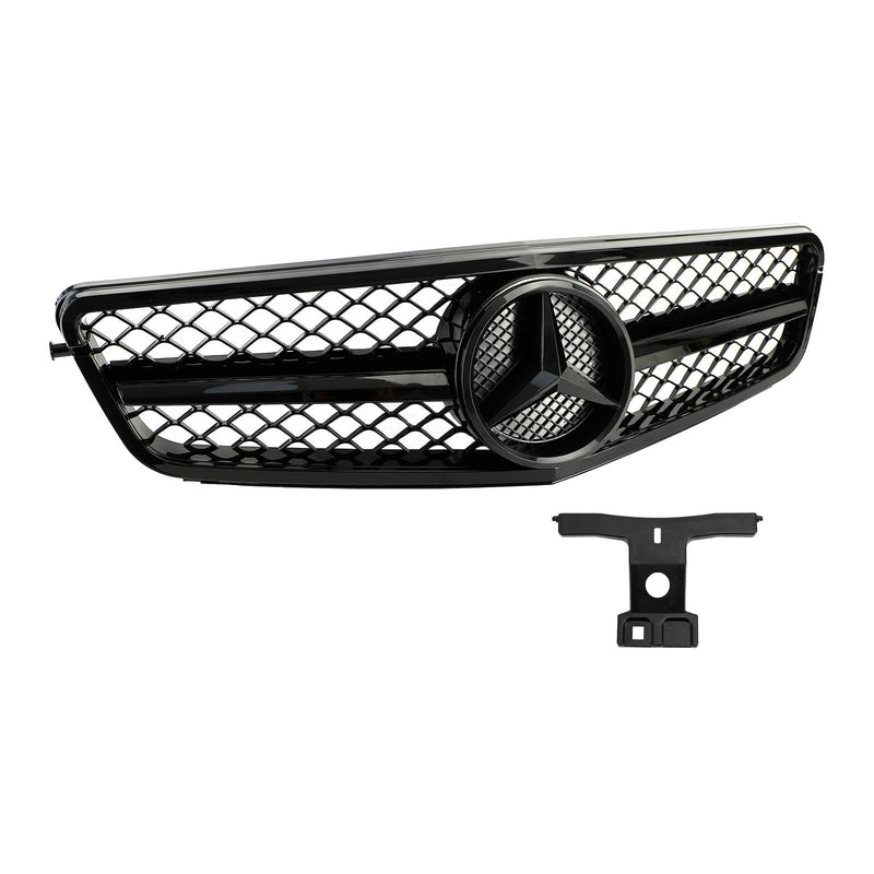 Mercedes W204 C300 C350 08-14 C63 Style Gloss Black Grille
