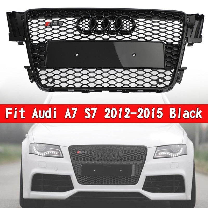 Audi A5 S5 B8 RS5 Style Honeycomb Sport Mesh Grille (2008-2012)