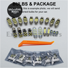 Nissan Leaf ZE0 8Pcs LED Interior Light Bulb Kit (2010-2012)