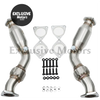 Nissan 07+ 350Z, 370Z, G37 Downpipe with Flexpipe (VQ35HR, VQ37HR)