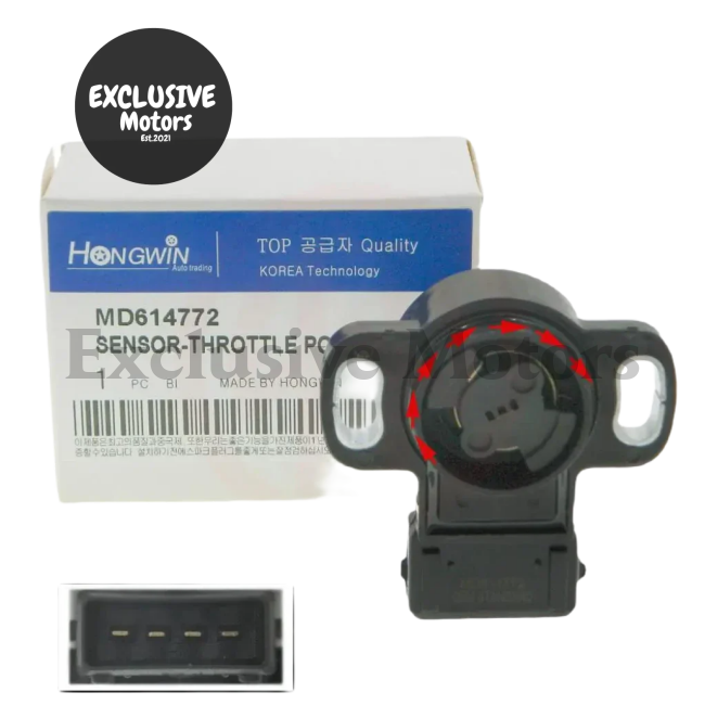 Mitsubishi 3.5L V6, 1.8L, 2.4L L4 Throttle Position Sensor (1997-2002)