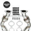 Nissan 07+ 350Z, 370Z, G37 Downpipe with Flexpipe (VQ35HR, VQ37HR)