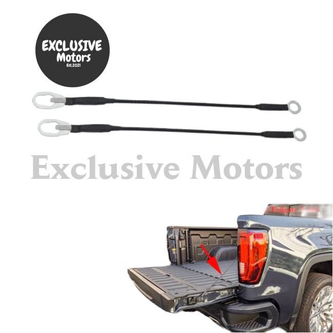 Dodge Ram 1500, 2500, 3500 Tailgate Cables (1994+)