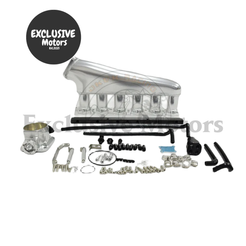 Nissan  (R32 / R33 / R34) -RB26DET Billet Intake Manifold w90mm Throttle Body